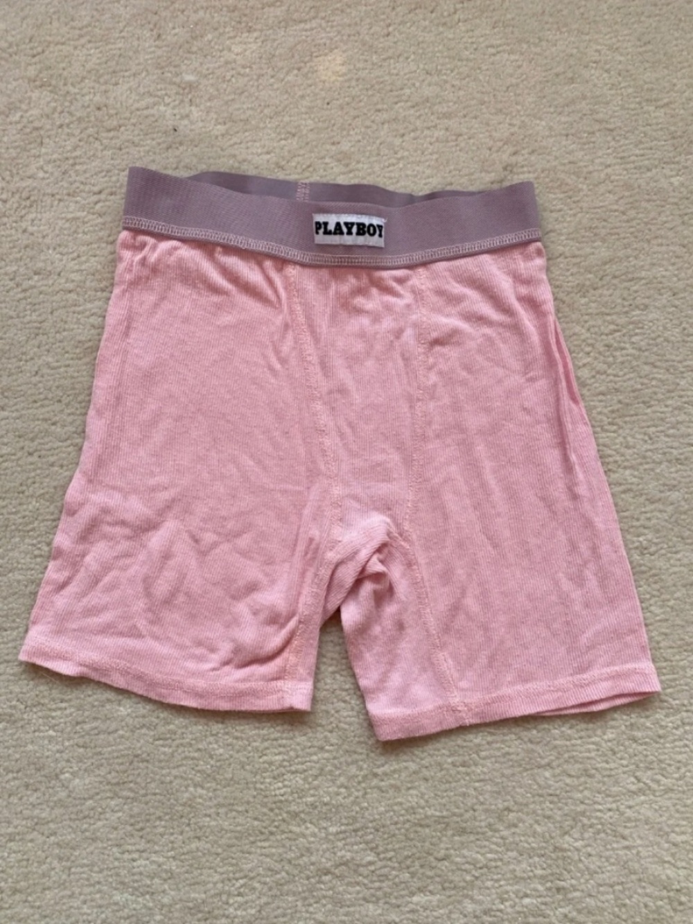 PLAYBOY Pink Boxer Brief Shorts